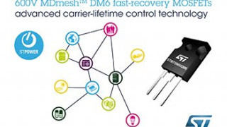 Fast-Recovery Super-Junction MOSFETs from STMicroelectronics Bring Superior Performance to Bridge and ZVS Converters