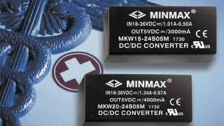 15 & 20 Watt DC-DCs for Medical Type BF Applications