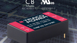 15W Medical DC-DCs with 4:1 Input Range in 1.6” x 1” Footprint