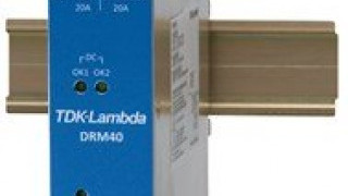 Low Loss 20A to 40A DIN Rail Mount Redundancy Module Assists Load Current Balancing