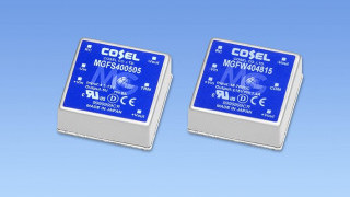 40W DC-DCs Operate up to +85°C with 10-Year Warranty