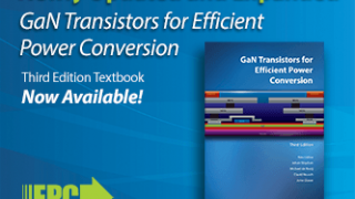 EPC Launches 3rd Edition of Gallium Nitride GaN Textbook with Power Conversion Applications Focus