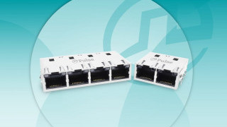 1x2 and 1x4 10GBase-T Ethernet Low-Profile Connector Module