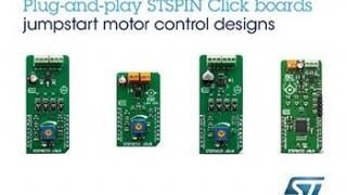 STMicroelectronics’ STSPIN Modules Add High-Performing Motor Drivers to MikroElektronika Fusion for Arm Ecosystem