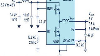 40V Input 35A Silent Switcher Module Regulator for Automotive and Industrial Applications