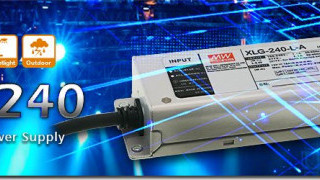 MEAN WELL039s XLG Series LED Power Supply XLG240 Series is Officially Released