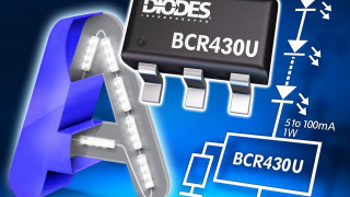 Ultra-Low Dropout Linear LED Driver from Diodes Incorporated Extends Lighting Strips