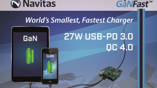 GaN enables 27W Quick Charger Reference Design to Pack 1.2W/cc