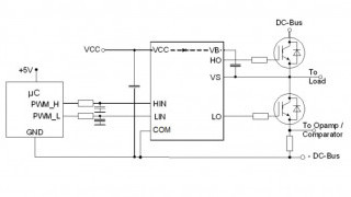 650V Half-Bridge Gate Driver IC with Integrated Bootstrap Diode
