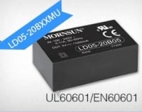 5W AC-DCs with UL60601/EN60601 Medical Certification