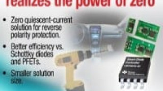 Smart Diode Controller with Zero Quiescent Current