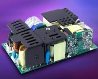 400W Open-Frame AC-DC Power Supply is 92% Efficient