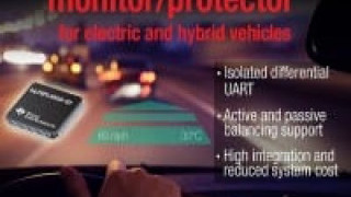 Li-ion Battery Management IC Monitors up to 256 Cells in Series
