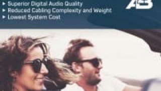 Bus delivers Power and Data for Automotive Infotainment