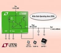 36V / 800mA Robust Linear Regulator Has Extended SOA