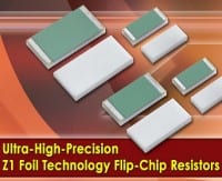 Ultra-Stable High-Precision Flip Chip Resistors