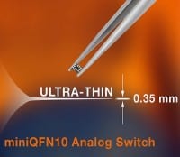 miniQFN10 with Ultra-Thin 0.35mm Profile