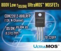 800V 12A UltraMOS MOSFETs