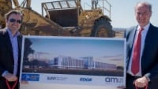 Groundbreaking for Construction of ams New York Fab