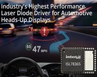Laser Diode Driver for Automotive Heads-Up Displays