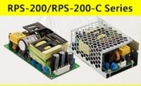 200W Medical Power Supplies have 12Vdc Fan Output