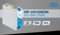 24V/5A Two-Phase Input DIN Rail Power