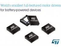 Tiny Motor Drives enable Battery-Powered IoT Devices