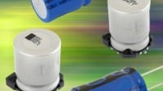 Aluminum Capacitors Feature Vibration Resistance to 50g