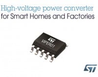 High-Voltage Converter with Integrated 800V Switch