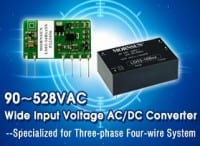 90- to 528-V Input 3W AC-DC Power