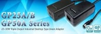 25- to 50-W Triple-Output Industrial Adapters