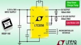 High-Voltage Dual-Output Step-Down Charge Pump