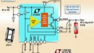 Step-Down Regulator Sinks/Sources &plusmn;5A from 0V to 14.5Vout