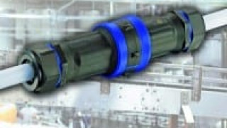Cable-to-Cable Connector Hood offers Fast Installation