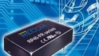 40W DC-DCs for Railway and Industrial Designs