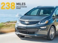 Bolt EV Offers 238 Miles of Range
