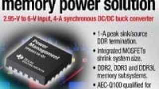 Fully-Integrated 4-Amp DDR Memory Power Solution