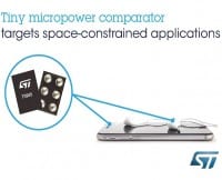 Sub-1mm&sup2; Micropower Rail-to-Rail Comparator