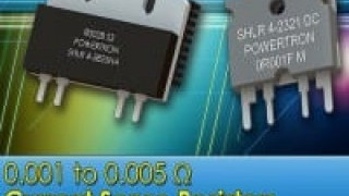 Current Sense Resistors from 0.001&Omega; & TCR of &plusmn;2 ppm/K