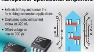Precision Nanopower Op Amps Maximize Battery Life