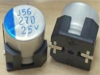 +150 C Rated SMT Aluminum Electrolytic Capacitors