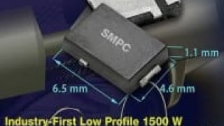 Bidirectional 1500W TVS with 1.1 mm Profile