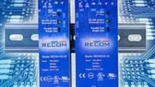 120W and 240W DIN Rail Power Supplies