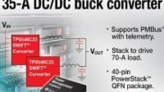 Stackable 18-Vin / 35-A PMBus Synchronous Buck DC-DCs