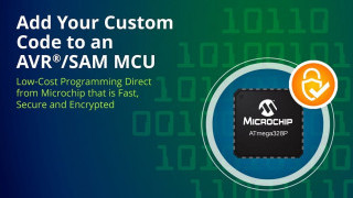 Microchip Custom Programming Services now Include AVR® and SAM MCUs
