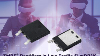 20-A, 35-A, and 40-A Schottkys with 1.3mm Profile and Vf down to 0.44V