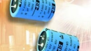 Snap-in Aluminum Capacitors Spec’d for 5,000 Hours at +105 C
