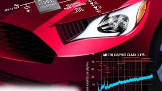 36V, 2A Synchronous Step-Down LED Driver Minimizes EMI