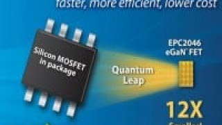 200V GaN Power Transistor is 12x Smaller Than MOSFETs