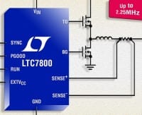 60V Low IQ 2.25MHz Synchronous Step-Down Controller